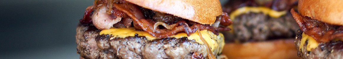 Eating Burger at Davy's Burger Ranch restaurant in Prosser, WA.